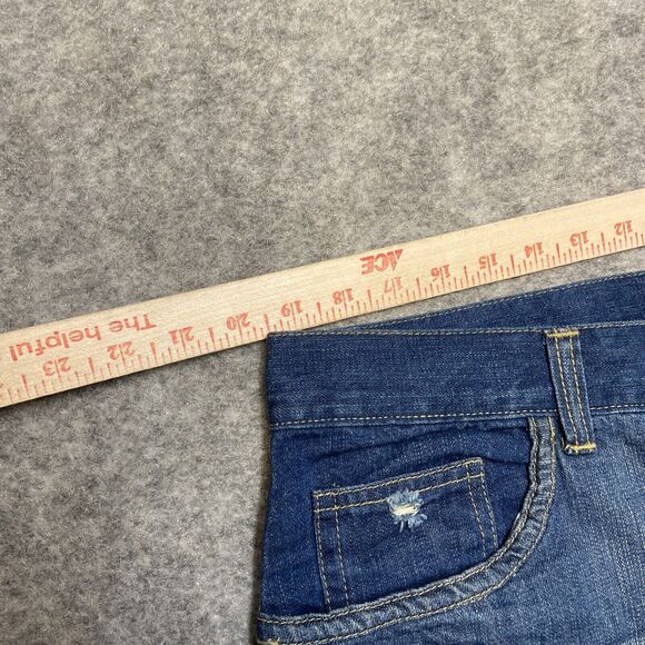 Vintage Jordan Craig Relaxed Straight Distressed Jeans Men's Size 42x34 Blue A - Picture 3 of 9